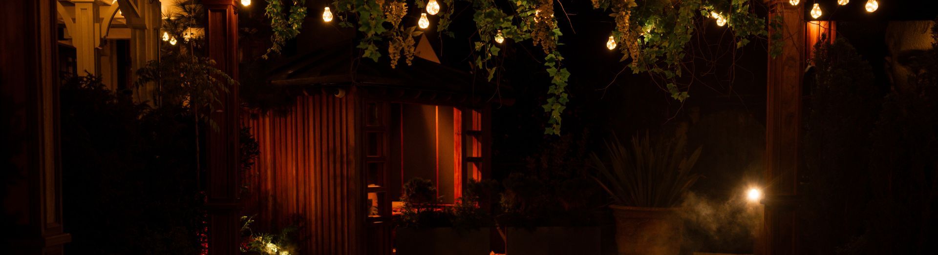 Spa at night